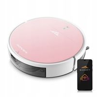 Robot sprzątający odkurzacz automatyczny MOP ETA Rover różowy SMART WiFi