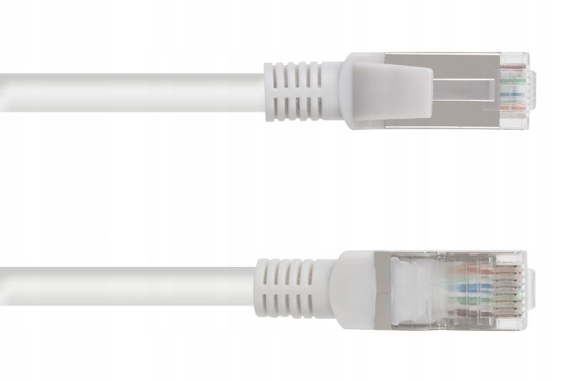 KABEL SIECIOWY LAN ETHERNET RJ45 FTP CAT5 20M GOLD zdjęcie 2