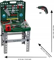 WARSZTAT DLA DZIECI BOSCH NARZĘDZIA WKRĘTARKA PIŁA