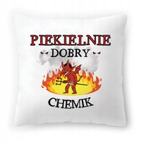 Poduszka Dla Chemika Na Urodziny Prezent Z Nadrukiem Ze Zdjęciem