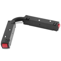 Łącznik prosty do szyn magnetycznych 467 Domeno LED metalowy czarny