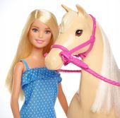 Barbie lalka + koń podstawowy FXH13 /3