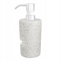 Dozownik do Mydła w Płynie 200 ml Lastryko Biały z Pompką Q-BATH