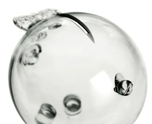 BEZBARWNA szklana ŚWINKA skarbonka przezroczysta na Arena.pl