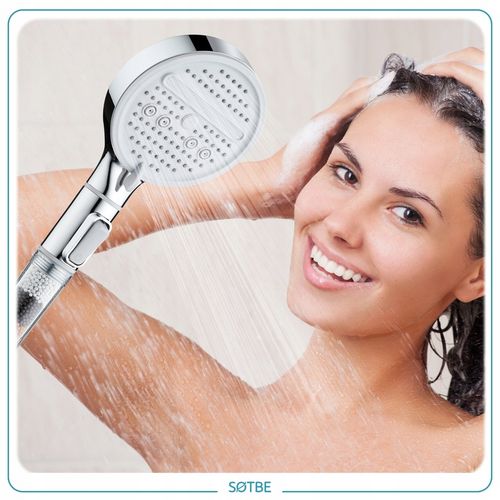 Słuchawka prysznicowa oszczędzająca 60% 6l/min Główka Rączka do prysznica na Arena.pl