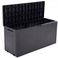 SKRZYNIA OGRODOWA NA BALKON TARAS EMILY 280L KETER ANTRACYT