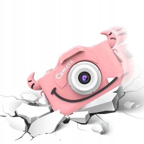 Aparat fotograficzny dla dzieci różowy zdjęcie 4
