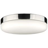 Plafon LAMPA sufitowa KASAI 9490 Nowodvorski okrągła OPRAWA szklana chrom