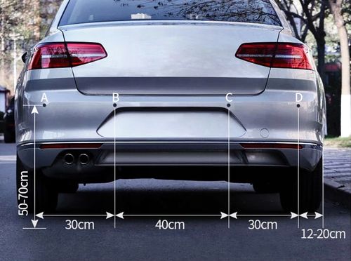 CZUJNIKI PARKOWANIA 8 SENSORÓW BIAŁE LED na Arena.pl