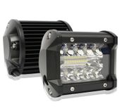 2*Halogen samochodowy motocyklowy doświetlacz 18led 60w 6000lm IP68