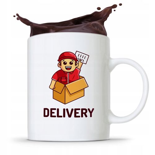 Kubek Prezent Dla Kuriera Express Delivery Man Z Nadrukiem Ze Zdjęciem na Arena.pl
