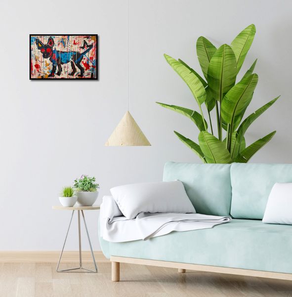 Plakat 45x30cm Miejski Pies zdjęcie 4