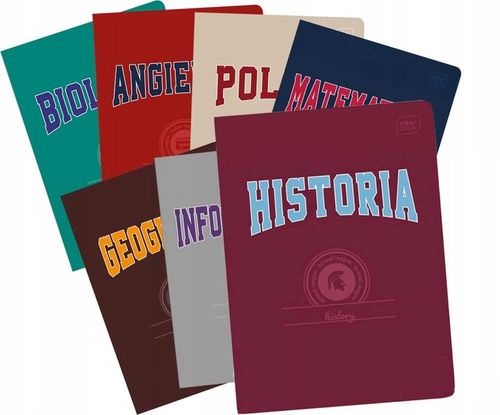 KOMPLET ZESZYTÓW SZKOLNYCH PRZEDMIOTOWYCH ZE ŚCIĄGĄ A5 60K na Arena.pl