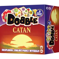 Dobble Catan Rodzinna gra karciana poszukiwanie par z jednakowymi symbolami