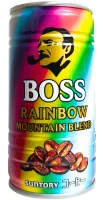 Kawa BOSS Rainbow Mountain Blend z mlekiem i cukrem 185ml - Suntory