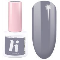 HI HYBRID Lakier hybrydowy #424 Clear Grey 5ml