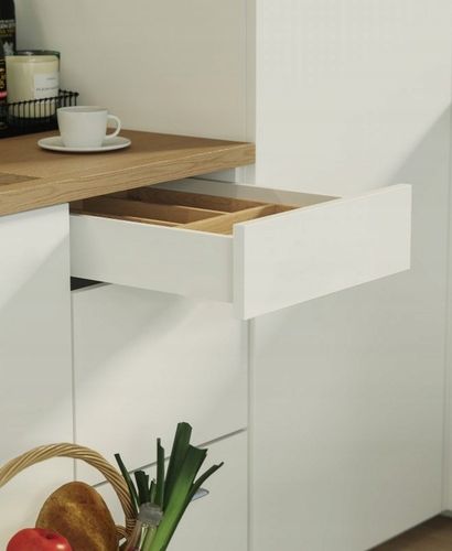 Szuflada GTV AXIS PRO H200 L500, cichy domyk, biały, na Arena.pl