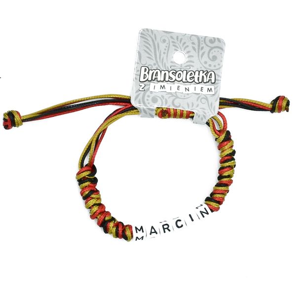 Bransoletka z imieniem Marcin zdjęcie 1