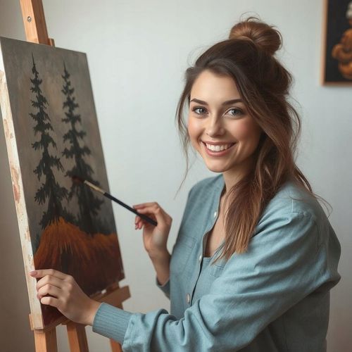 Podobrazie malarskie 80X120 cm Białe Płótno Idealne do malowania na Arena.pl