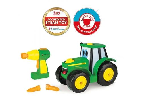 Zbuduj traktor Johnny John Deere na Arena.pl