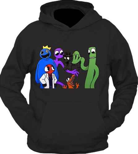 Bluza z kapturem Rainbow Friends na Arena.pl