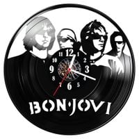 Zegar ścienny z płyty winylowej Bon Jovi 1286.14