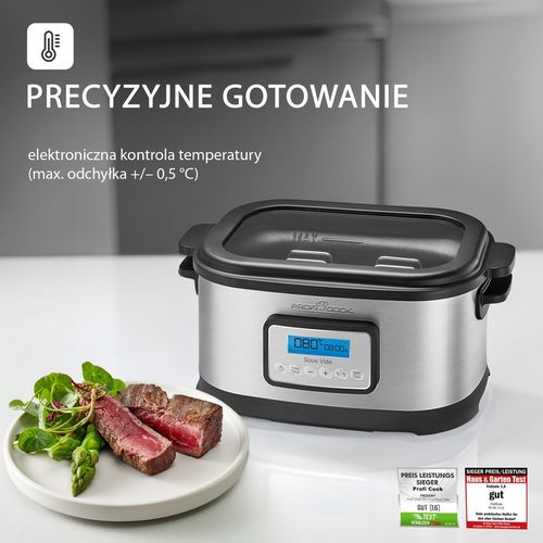 Urządzenie, cyrkulator do gotowania Sous-Vide ProfiCook PC-SV 1112 na Arena.pl