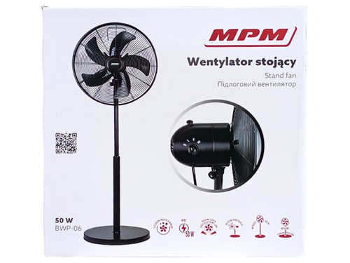Wiatrak - Wentylator podłogowy MPM BWP-06 - 50W na Arena.pl