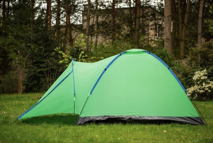 Namiot Turystyczny Kempingowy Duży 6-osobowy Praktyczny Igloo 240x290cm zdjęcie 6