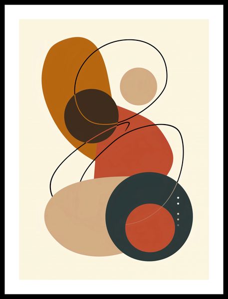 Plakat 40x55cm Geometria Harmonii zdjęcie 3