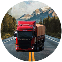 Opłatek na tort Urodziny Tir Scania Volvo Mercedes DAF Ciągnik Siodłowy