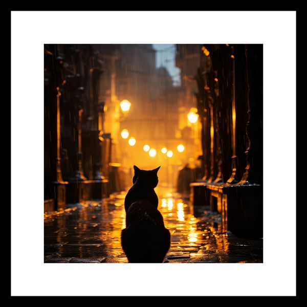Plakat 20x20cm Samotna Wędrowczyni zdjęcie 3