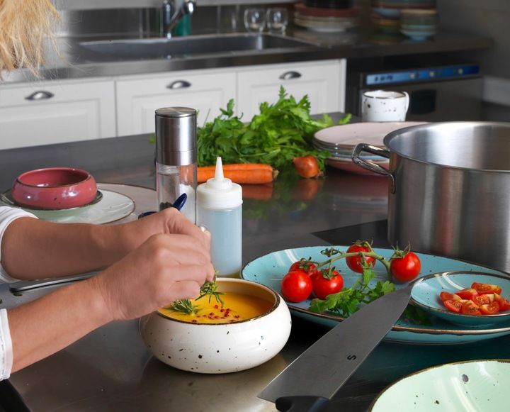 FILIŻANKA+SPODEK ALUMINA COTTAGE SKY 300ML zdjęcie 5