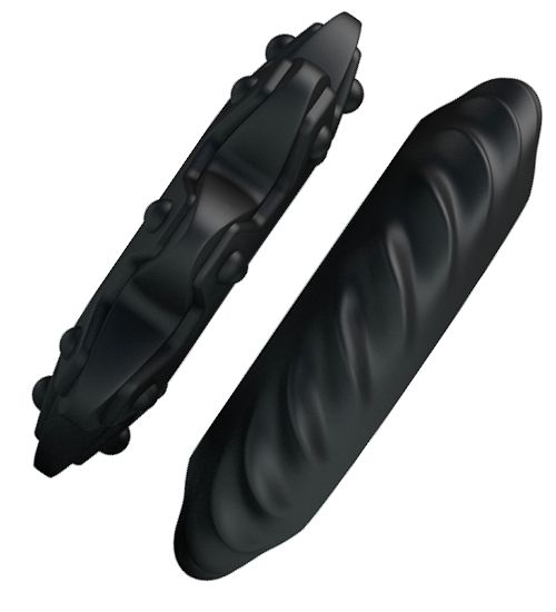 Dwa czarne ringi zdjęcie 2