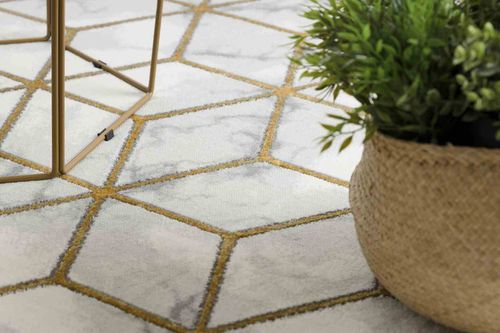RUG/LU/ESTEMA/CUBES/CREAM+GOLD/160x220 na Arena.pl