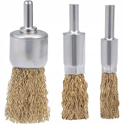 Zestaw szczotek drucianych do wiertarki, druciane 3 szt. VERGIONIC na Arena.pl