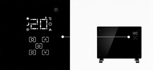 Grzejnik elektryczny XTECH 2500W WiFi termostat LED pilot konwektorowy na Arena.pl