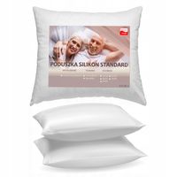 2 X WKŁAD SILIKONOWY PODUSZKA CAŁOROCZNA 45x45 cm TKANINA MIKROFIBRA