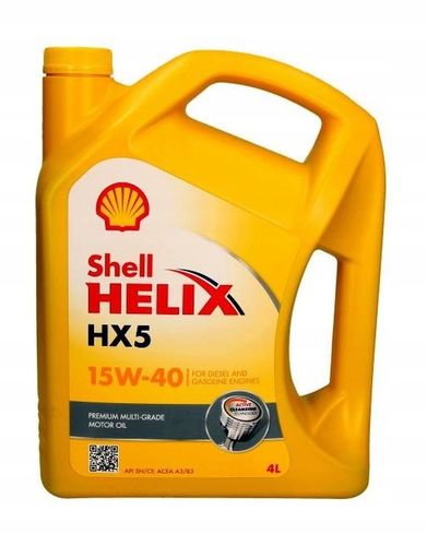 OLEJ SHELL 15W-40 HELIX SUPER HX5 4L na Arena.pl
