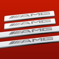 Listwa progowa MERCEDES A W169 AMG Stal nierdzewna 304 połysk 4szt