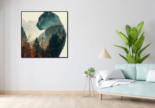 Plakat 100x100cm Koci Duch Lasu na Arena.pl