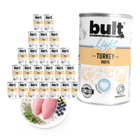 BULT LIGHT mokra karma dla psa Indyk puszka 24x400g