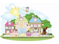 60X40CM CIUCHCIA ZWIERZAKAMI OBRAZ