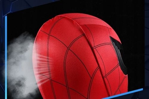 Spiderman MASKA OCZY SĄ RUCHOME SUPER HERO MASKA COSPLAY na Arena.pl