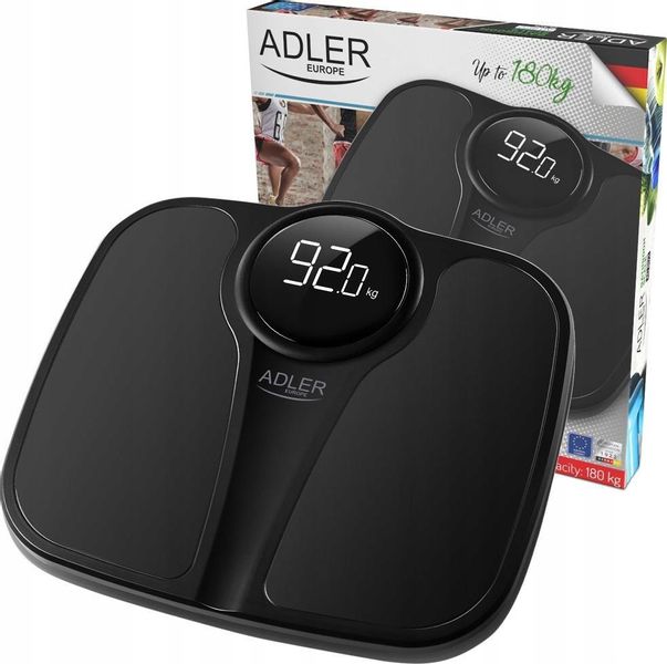 Waga Łazienkowa Adler Ad8172B 180Kg zdjęcie 4