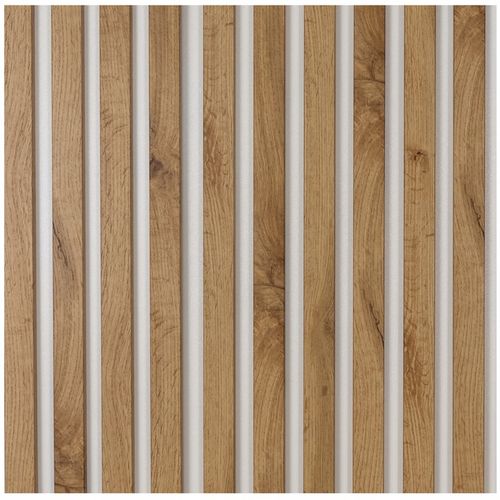 Lamele ścienne na Białej Płycie Dąb Różne kolory POLSKIE PREMIUM - 275x46cm na Arena.pl