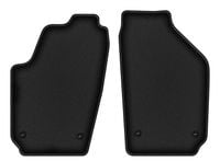 Dywaniki welurowe przednie Volkswagen Polo IV 9N 2001-2009 czarne
