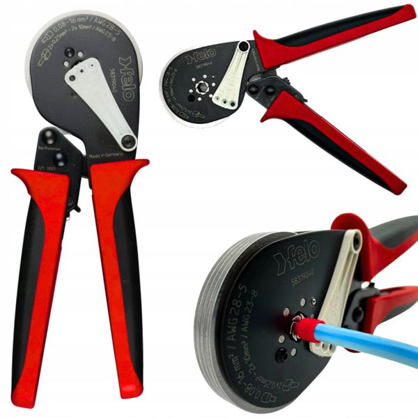 FELO FL58319040 ZACISKARKA DO TULEJEK KABLOW zdjęcie 1