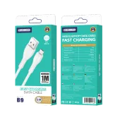 jellico kabel b9 micro usb 3.1a 1m biały