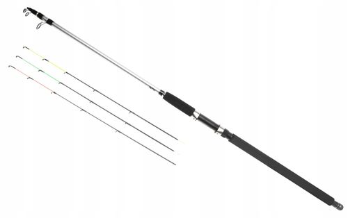 WĘDKA Rumpol 330cm SENSOR Method Tele FEEDER 3,3m 80g 3 Szczytówki 110351 na Arena.pl